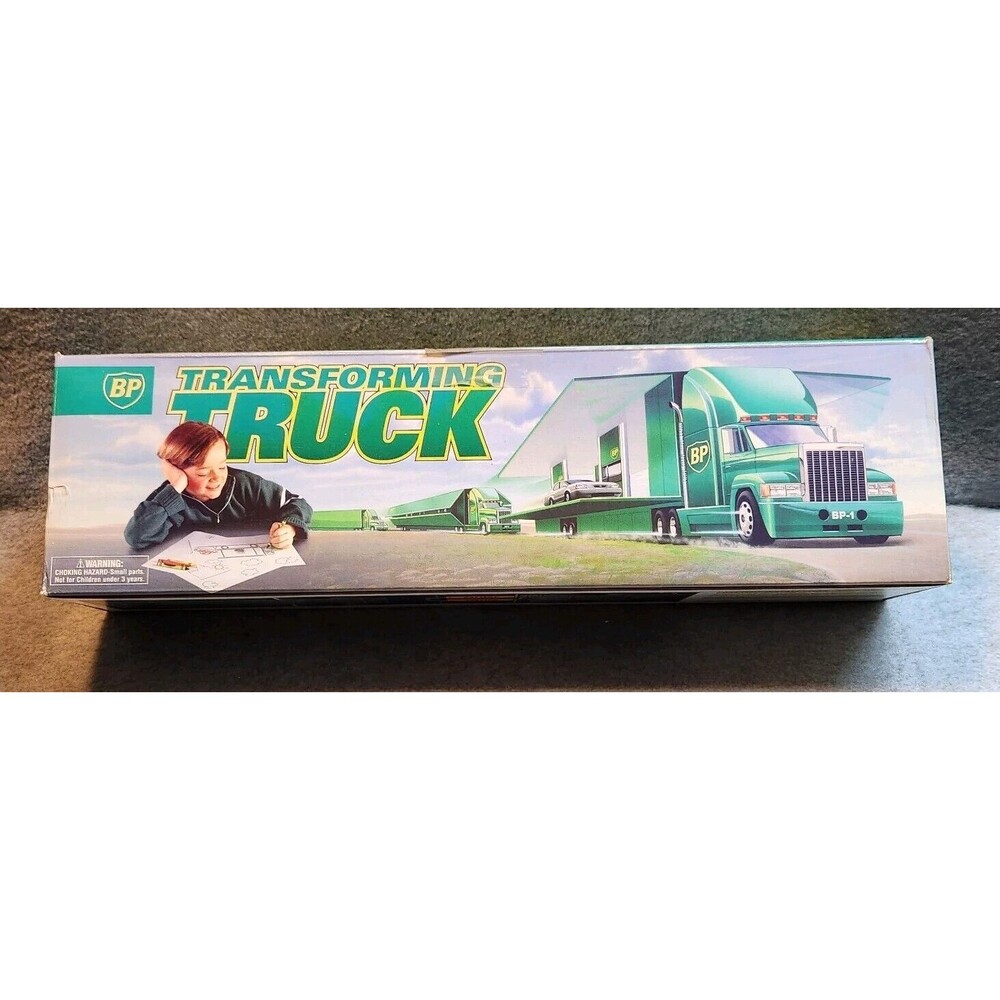BP Transforming Truck 1997 Limited Edition British Petroleum Truck Tested